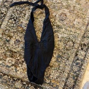 Abercrombie & Fitch Black One Piece Swimsuit